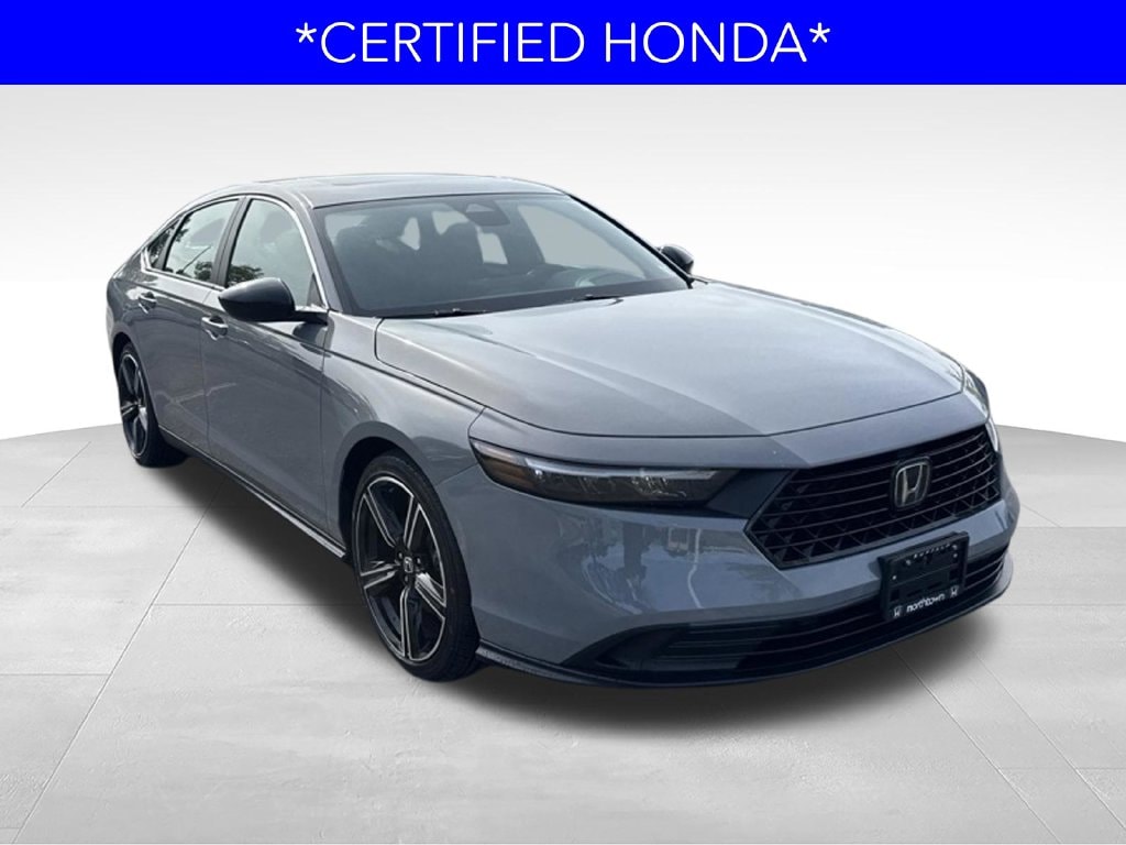 Certified 2025 Honda Accord Hybrid Sport Sedan