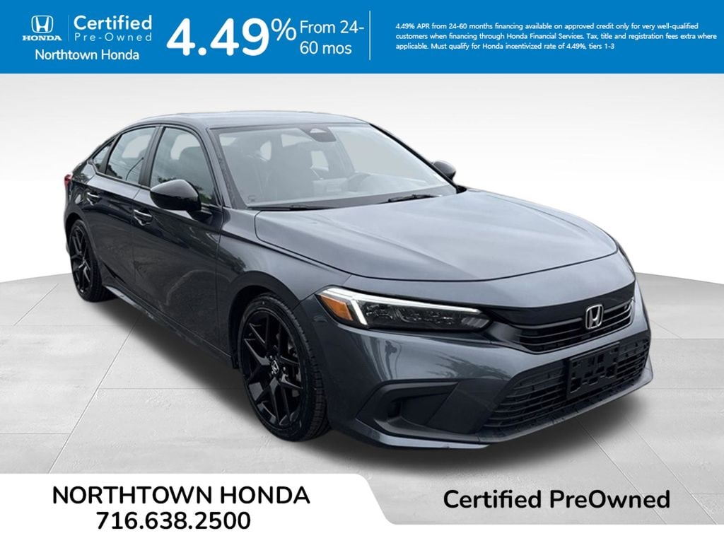 Certified 2024 Honda Civic Sport Sedan