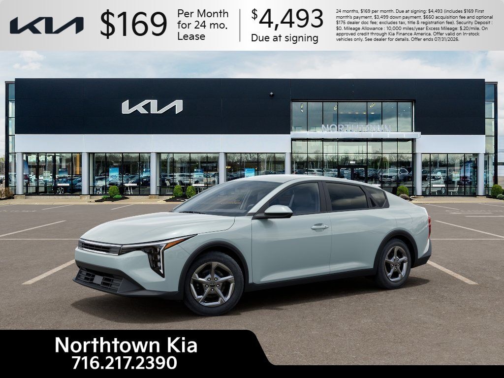New 2026 Kia K4 LXS Sedan