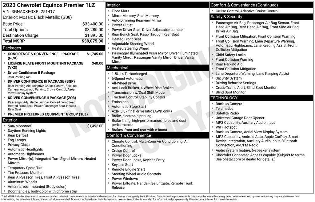 Used 2023 Chevrolet Equinox Premier SUV