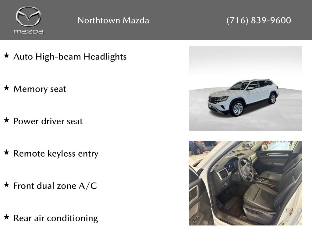 Used 2021 Volkswagen Atlas SEL SUV