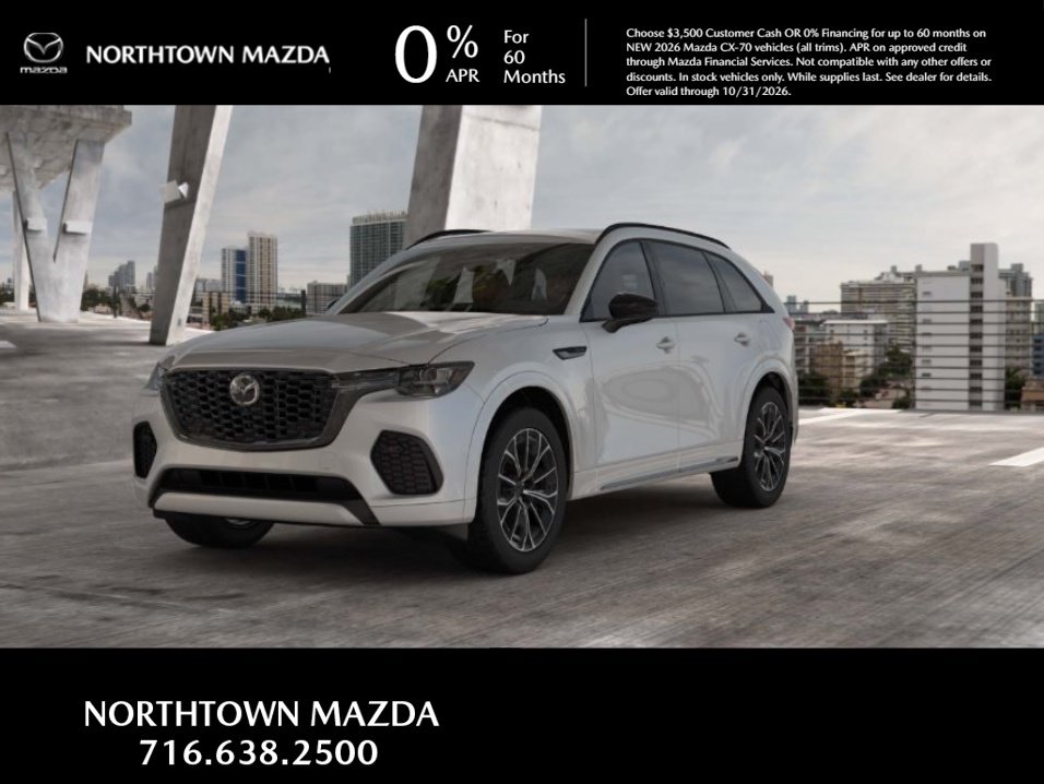 2026 Mazda CX-70 3.3 Turbo S Premium Plus AWD Sport Utility