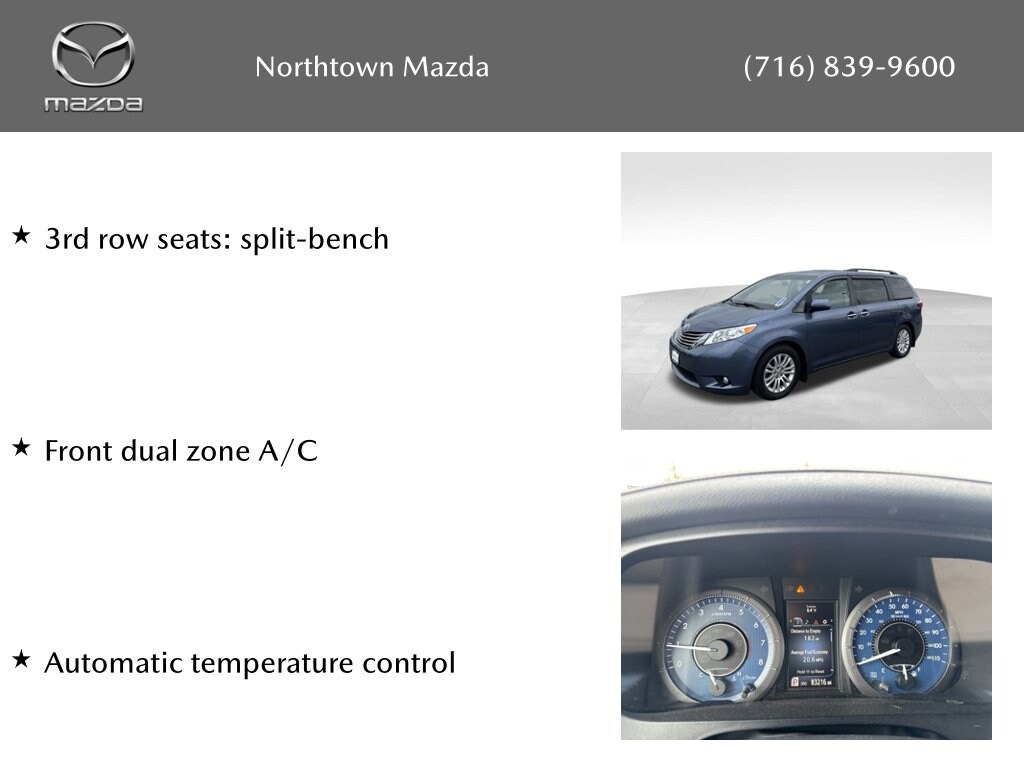 Used 2015 Toyota Sienna XLE Van