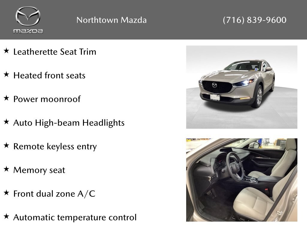 Certified 2024 Mazda CX-30 2.5 S Preferred Package SUV