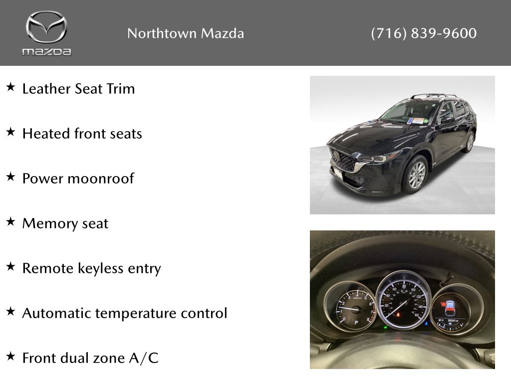 Certified 2025 Mazda CX-5 2.5 S Preferred Package SUV