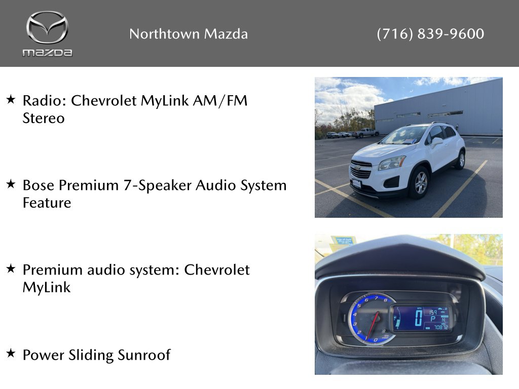 Used 2015 Chevrolet Trax LT SUV