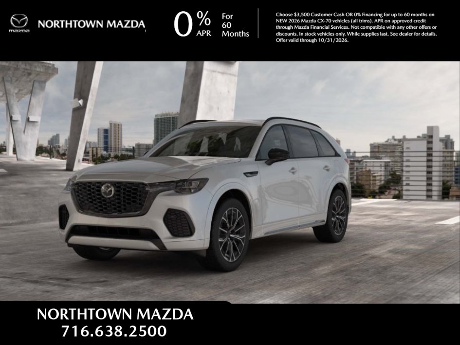 2026 Mazda CX-70 3.3 Turbo S Premium AWD Sport Utility