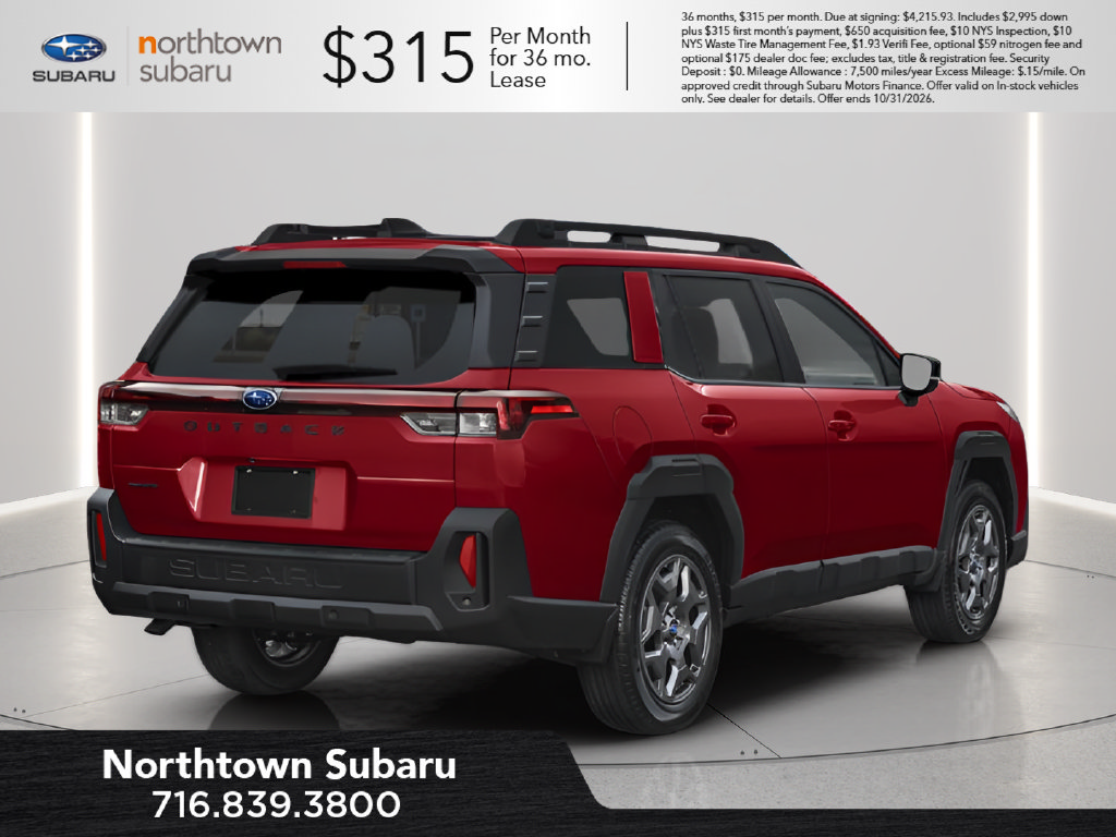 New 2026 Subaru Outback Premium SUV