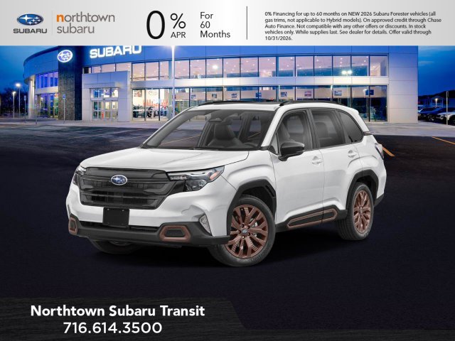New 2026 Subaru Forester Sport Onyx Edition SUV