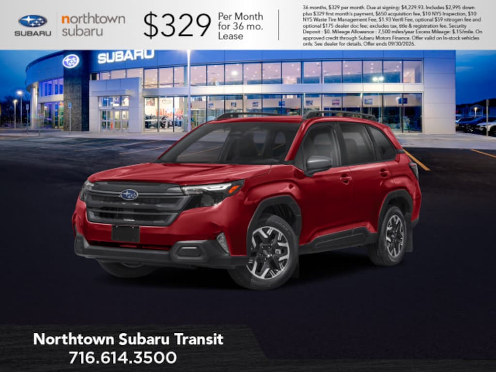 New 2026 Subaru Forester Premium SUV