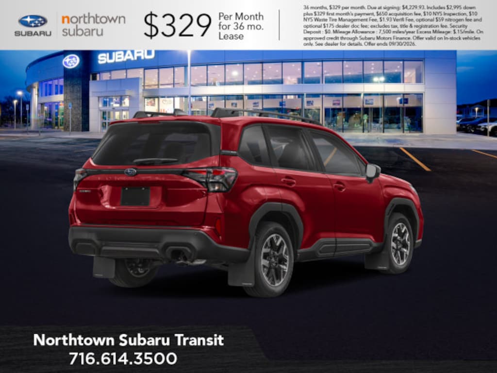 New 2026 Subaru Forester Premium SUV