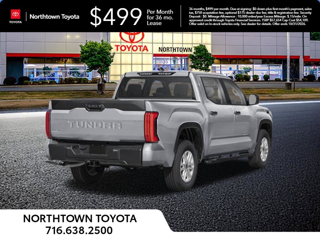 New 2026 Toyota Tundra SR5 SR5 CREWMAX 5.5