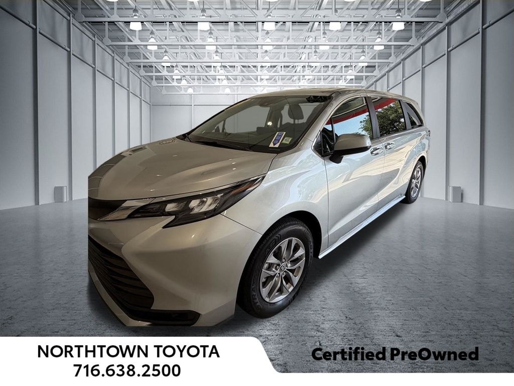 Certified 2024 Toyota Sienna LE 8 Passenger Minivan/Van