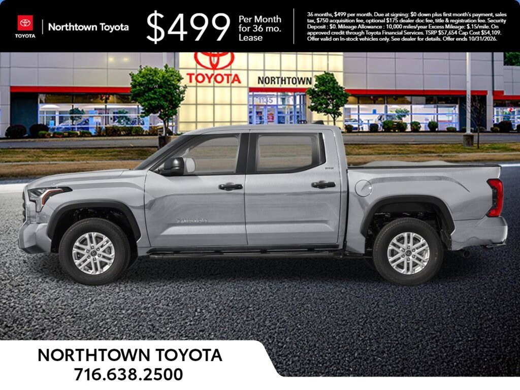 New 2026 Toyota Tundra SR5 SR5 CREWMAX 5.5