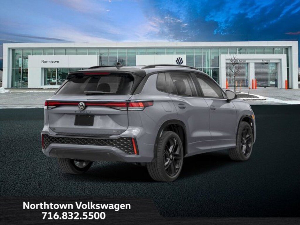 New 2026 Volkswagen Tiguan 2.0T SE R-Line Black SUV