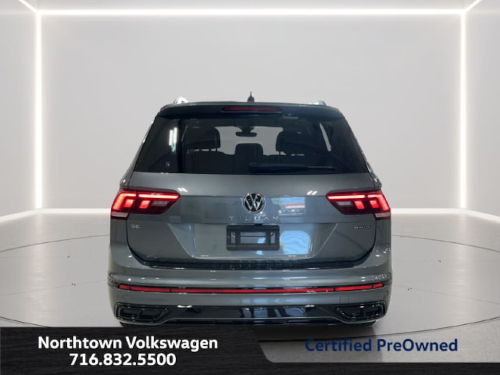 Certified 2024 Volkswagen Tiguan 2.0T SE R-Line Black SUV