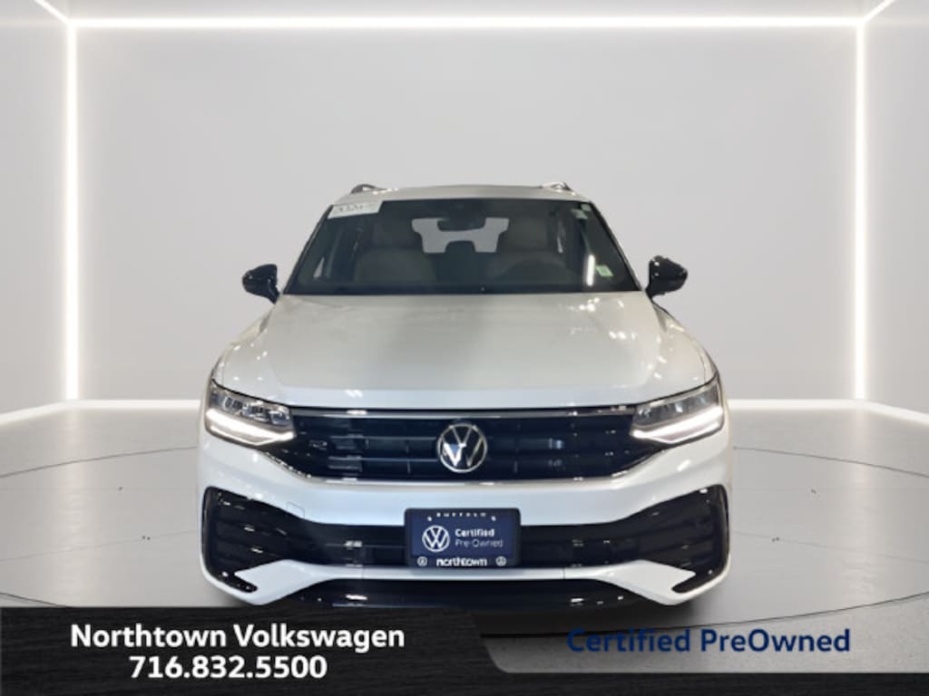 Certified 2024 Volkswagen Tiguan 2.0T SE R-Line Black SUV