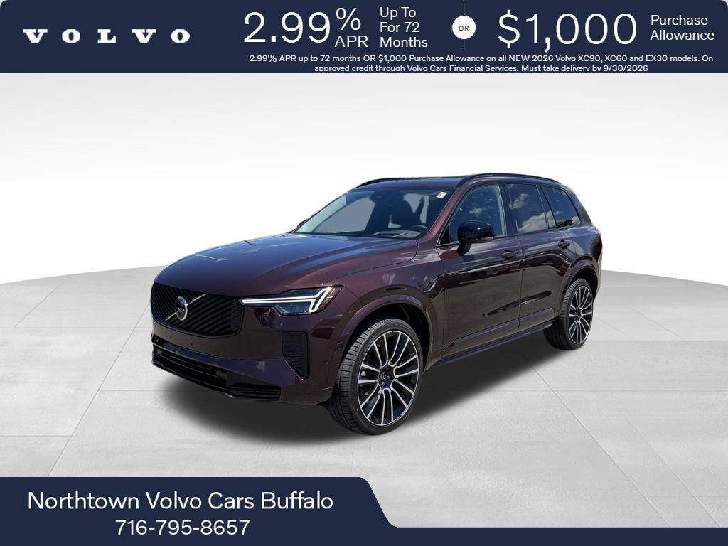 New 2026 Volvo XC90 B6 Ultra Dark Theme 7-Seater SUV