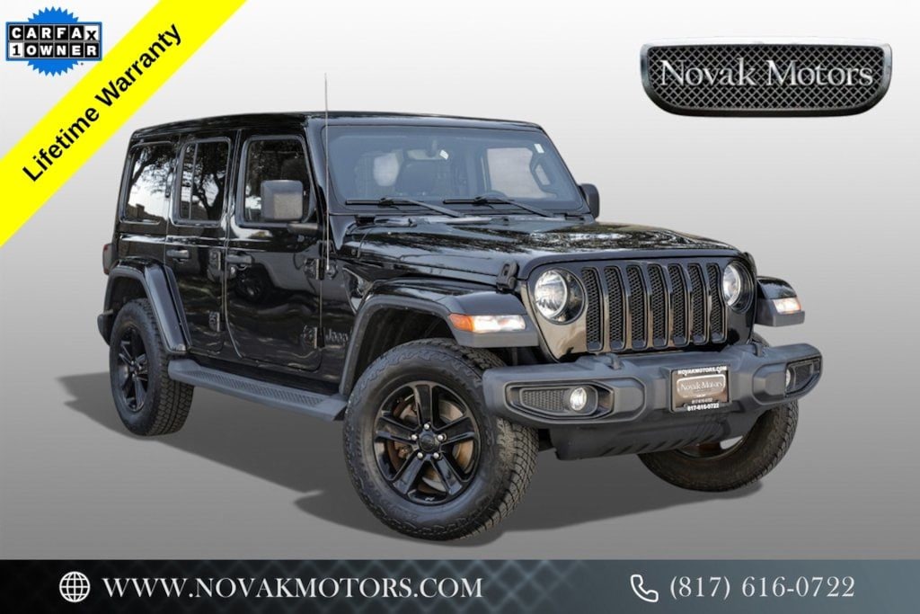 Used 2021 Jeep Wrangler Unlimited Sahara Altitude SUV