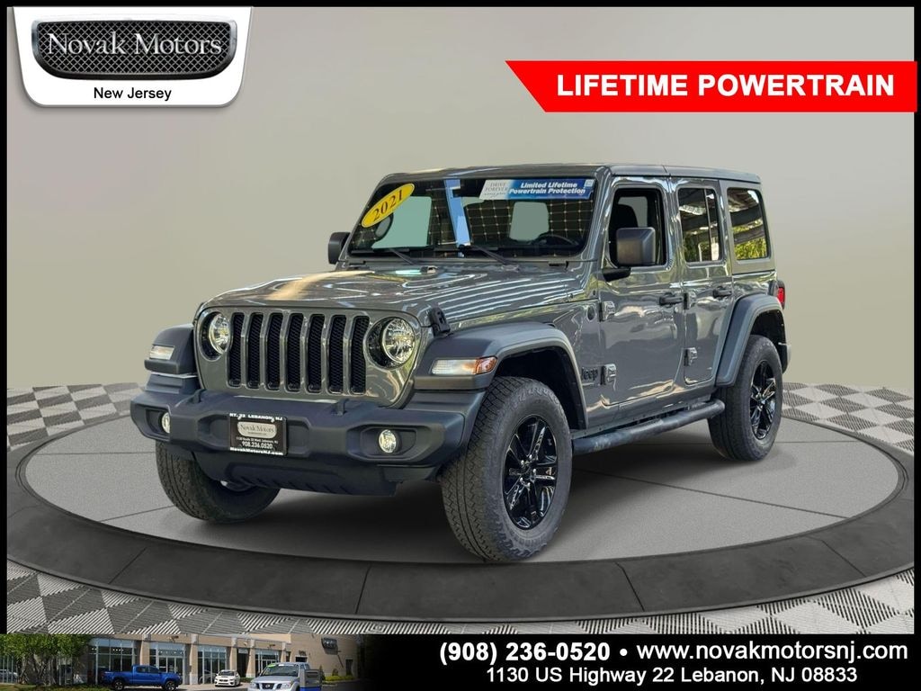 Used 2021 Jeep Wrangler Unlimited Sport Altitude SUV