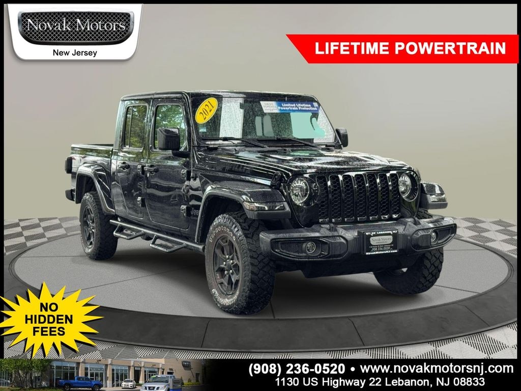 Used 2021 Jeep Gladiator Willys Truck Crew Cab