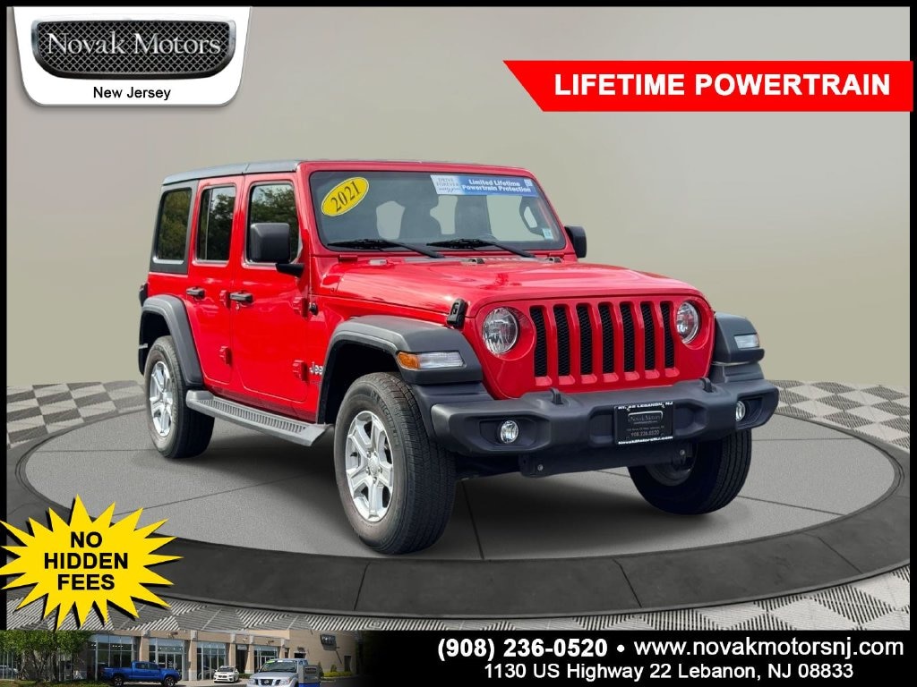 Used 2021 Jeep Wrangler Unlimited Sport S SUV