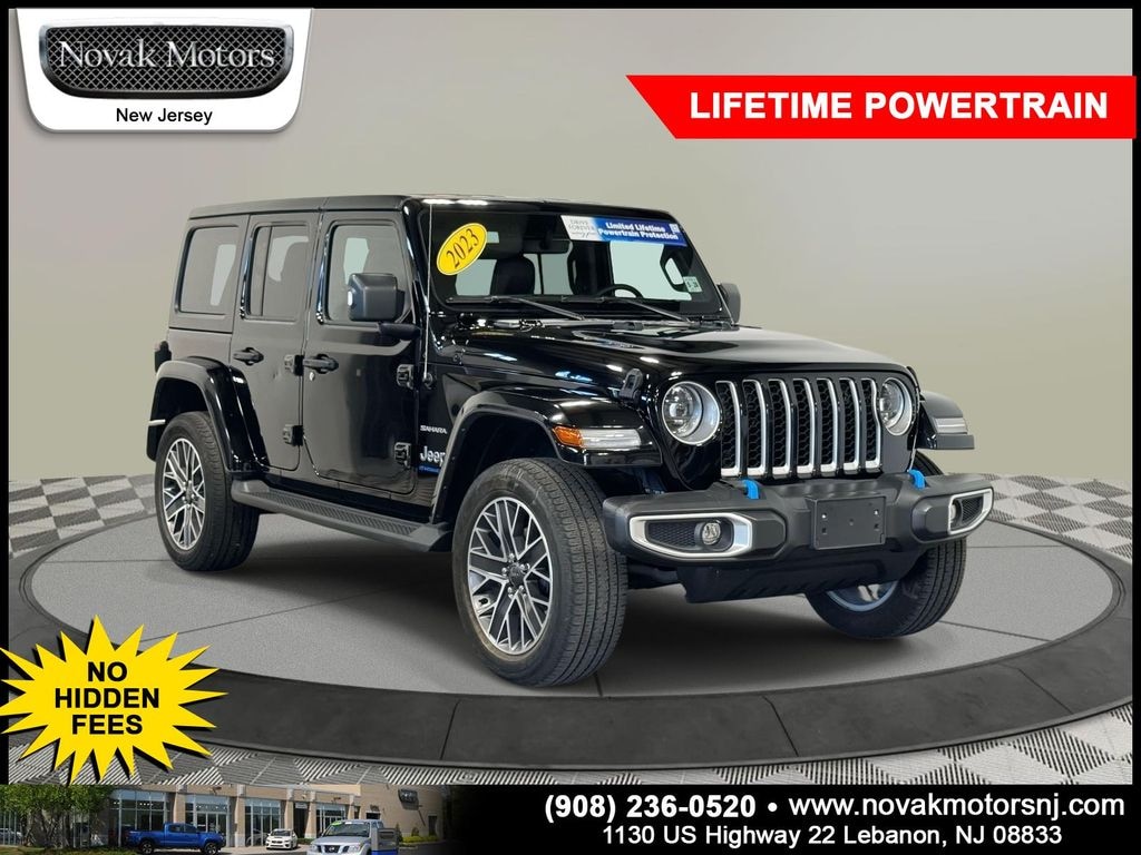 Used 2023 Jeep Wrangler Sahara 4xe SUV