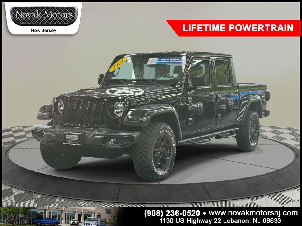 Used 2021 Jeep Gladiator Willys Truck Crew Cab