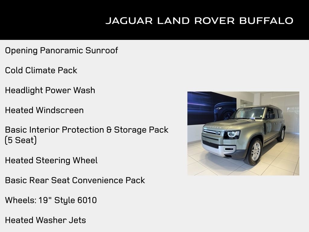 Certified 2020 Land Rover Defender 110 S SUV