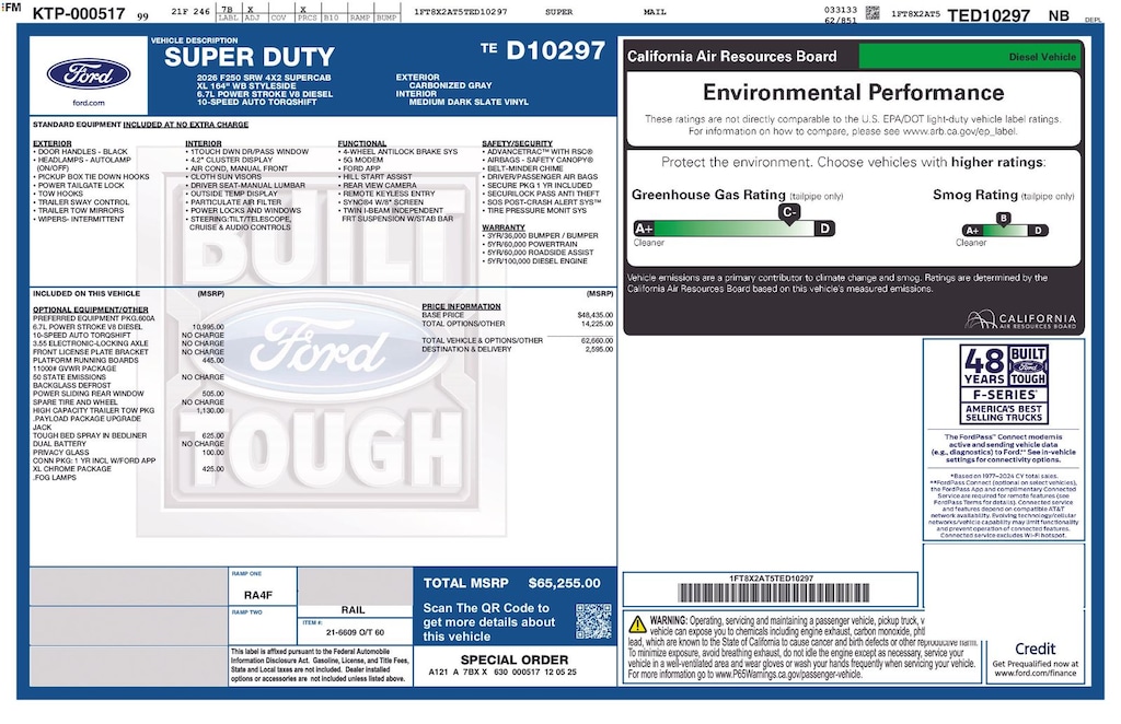 New 2026 Ford F-250 XL Truck