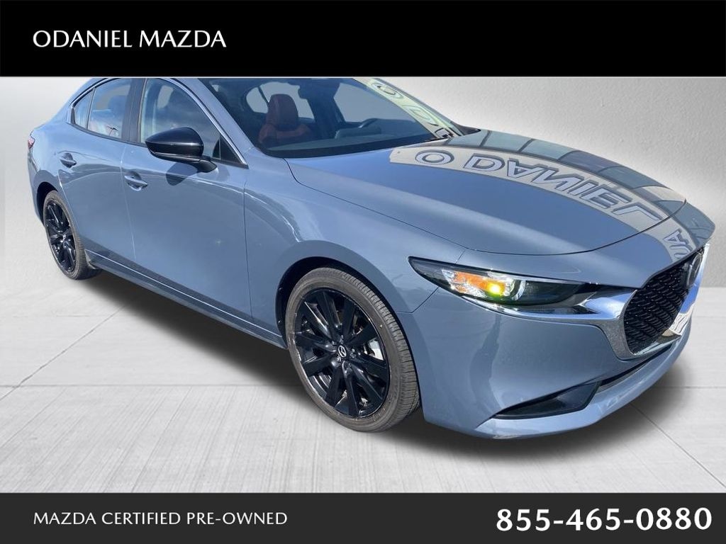 Certified 2025 Mazda Mazda3 2.5 S Carbon Edition Sedan