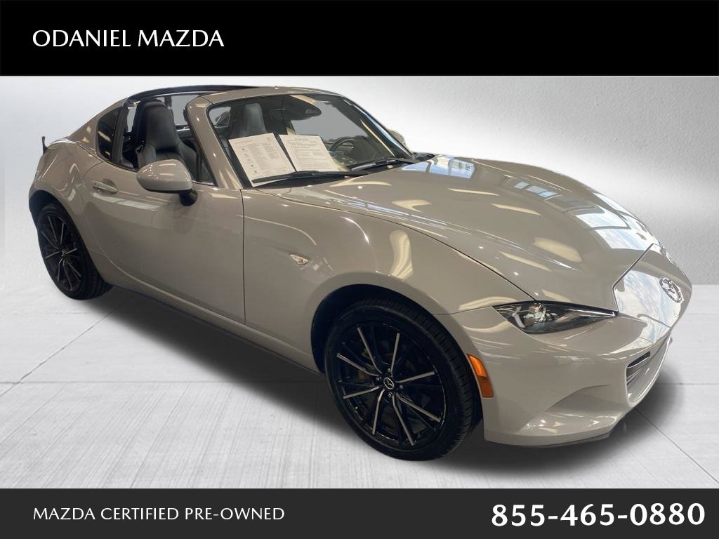 Certified 2025 Mazda MX-5 Miata RF Grand Touring Convertible
