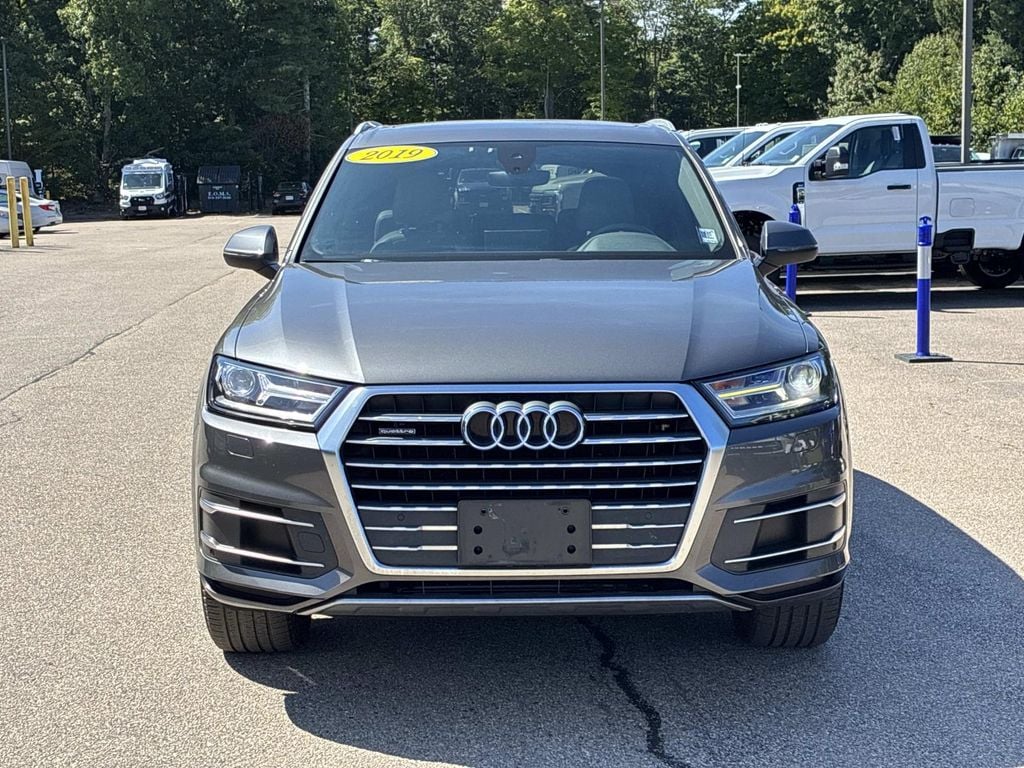 Certified 2019 Audi Q7 Premium with VIN WA1AHBF7XKD025197 for sale in Easton, MA