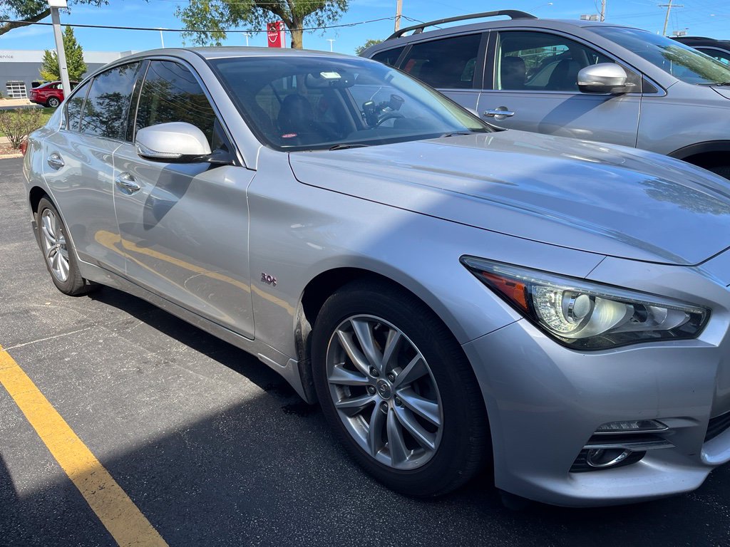 Used 2017 INFINITI Q50 Premium with VIN JN1EV7AR7HM834593 for sale in Oakbrook Terrace, IL