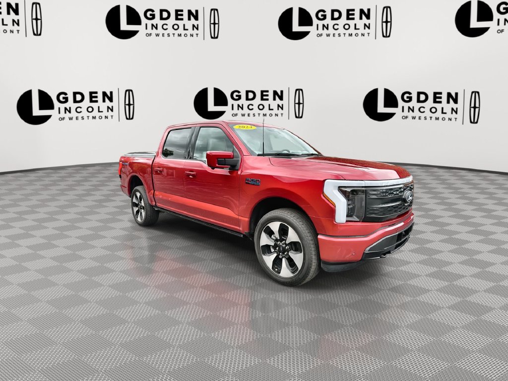 Used 2024 Ford F-150 Lightning Platinum with VIN 1FT6W7L78RWG28084 for sale in Westmont, IL