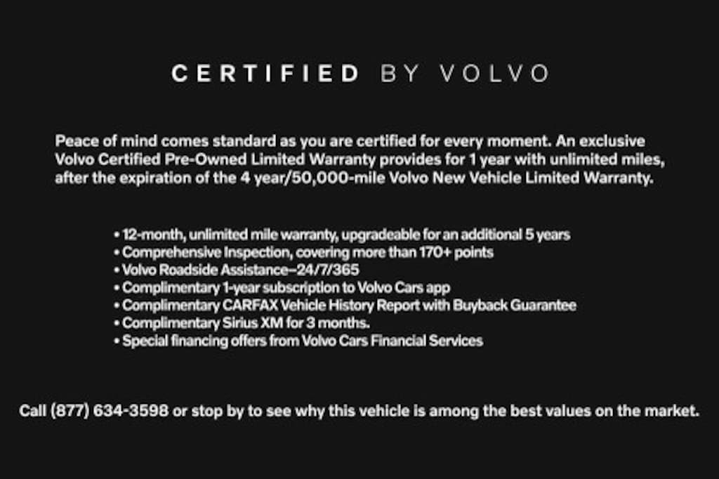 Certified 2023 Volvo XC60 Recharge Plug-In Hybrid Ultimate SUV