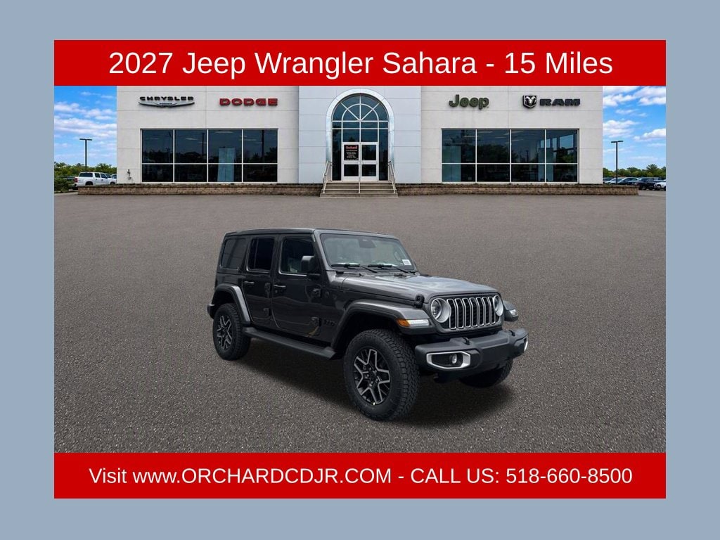 New 2027 Jeep Wrangler Sahara Sport Utility