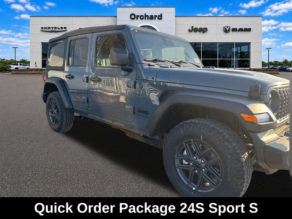 New 2026 Jeep Wrangler 4-DOOR SPORT S Sport Utility