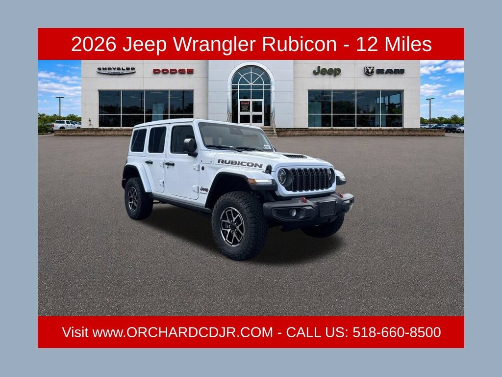 New 2026 Jeep Wrangler 4-DOOR RUBICON Sport Utility