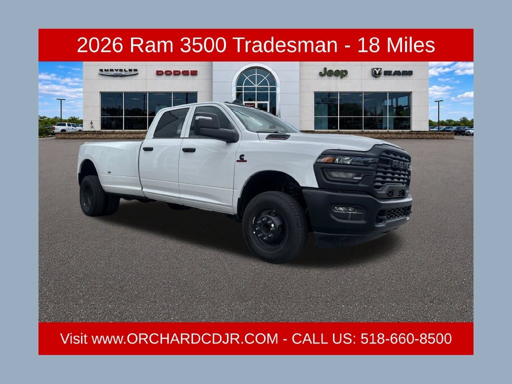 New 2026 Ram 3500 TRADESMAN CREW CAB 4X4 8' BOX Pickup