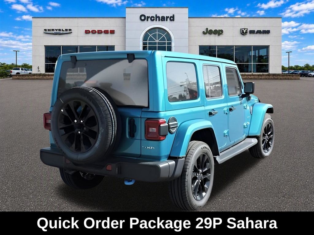 New 2024 Jeep Wrangler 4xe 4-DOOR SAHARA Sport Utility