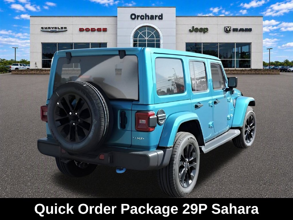 New 2024 Jeep Wrangler 4xe 4-DOOR SAHARA Sport Utility
