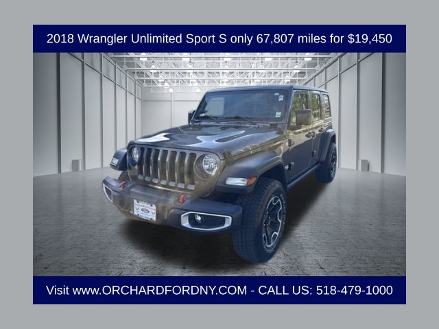 2018 Jeep All-New Wrangler Unlimited Sport S