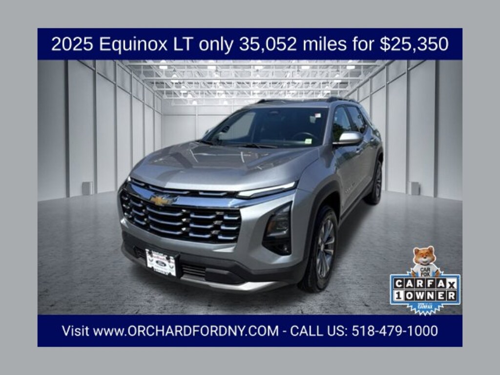 Certified 2025 Chevrolet Equinox LT SUV