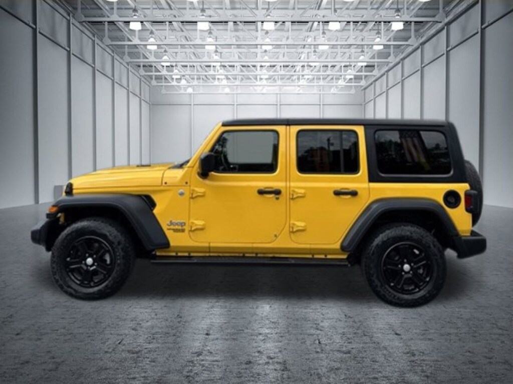 Certified 2018 Jeep Wrangler Unlimited Sport S SUV