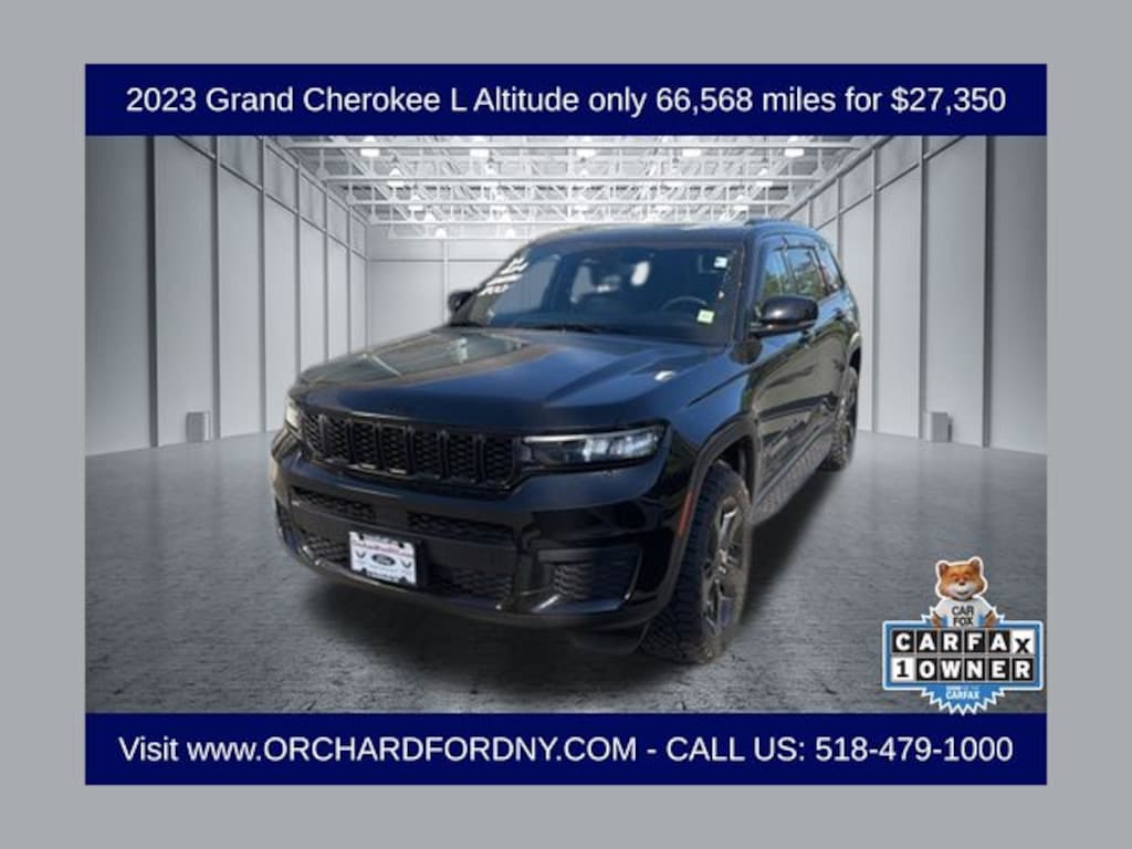 Certified 2023 Jeep Grand Cherokee L Altitude SUV