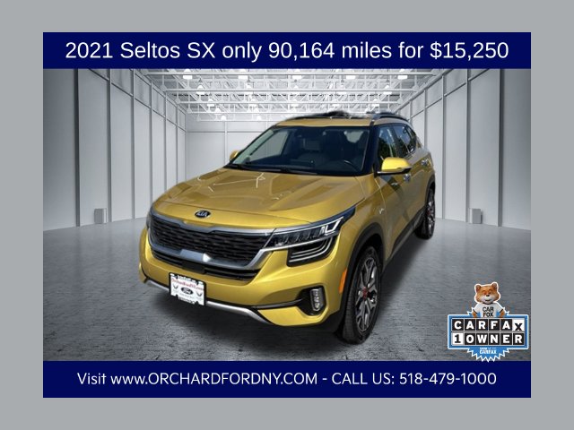 Certified 2021 Kia Seltos SX SUV