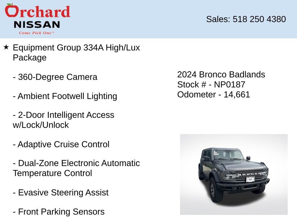 2024 Ford Bronco 4-Door Badlands - Photo 7