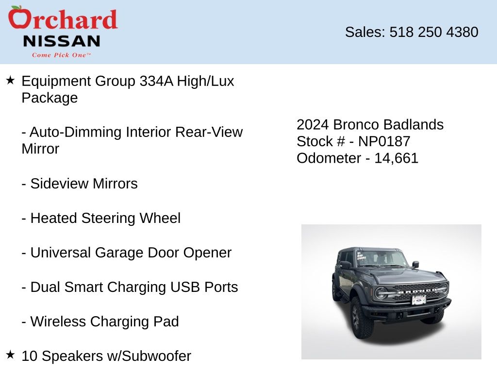 2024 Ford Bronco 4-Door Badlands - Photo 21