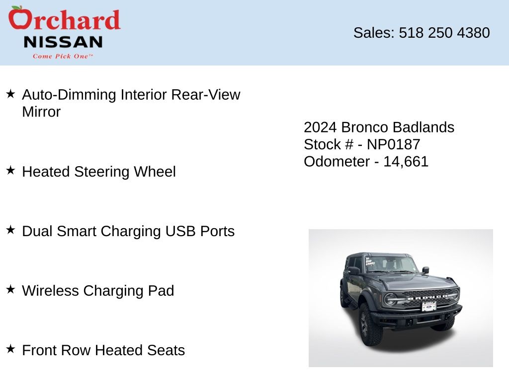 2024 Ford Bronco 4-Door Badlands - Photo 37